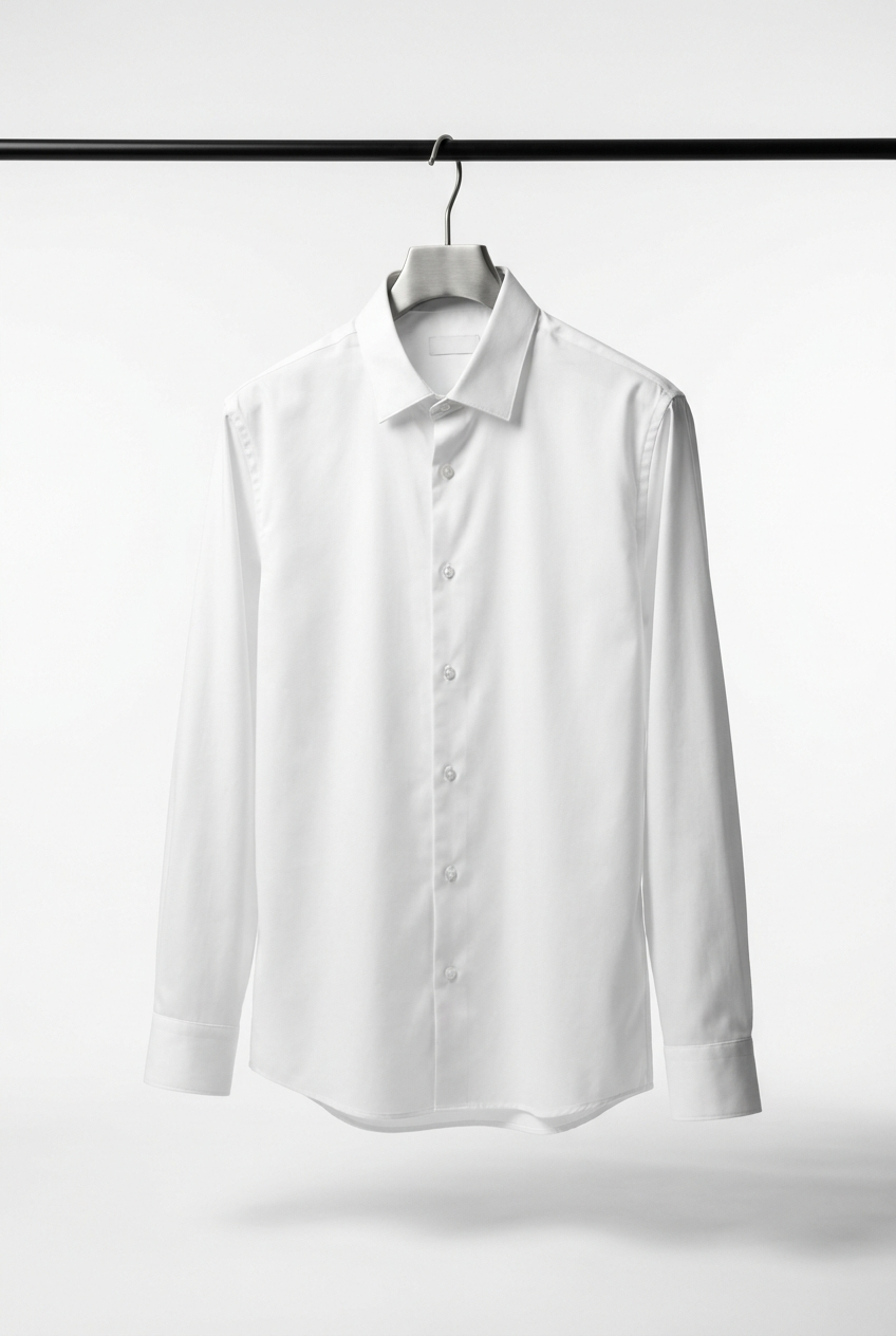 Anti-Wrinkle Shirt - Hanging display