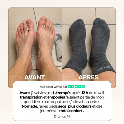 Chaussette en Alpaga Nomade